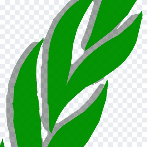 Laurel wreath traced by ImageTracer.js, zoomed in