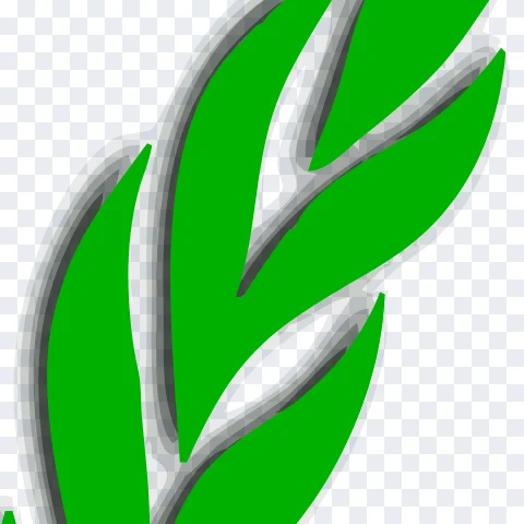 Laurel wreath traced by Vectorizely, zoomed in